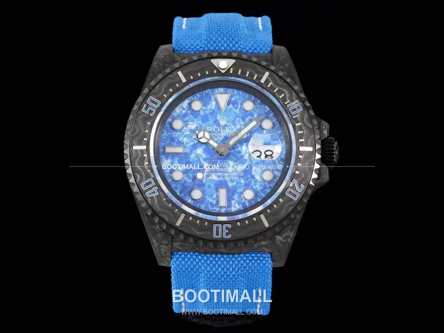 롤렉스 씨드웰러 DiW 카본파이버 블랙다이얼 오토매틱 Rolex Sea-Dweller DiW Carbon Fiber Black Dial Automatic 43mm 1