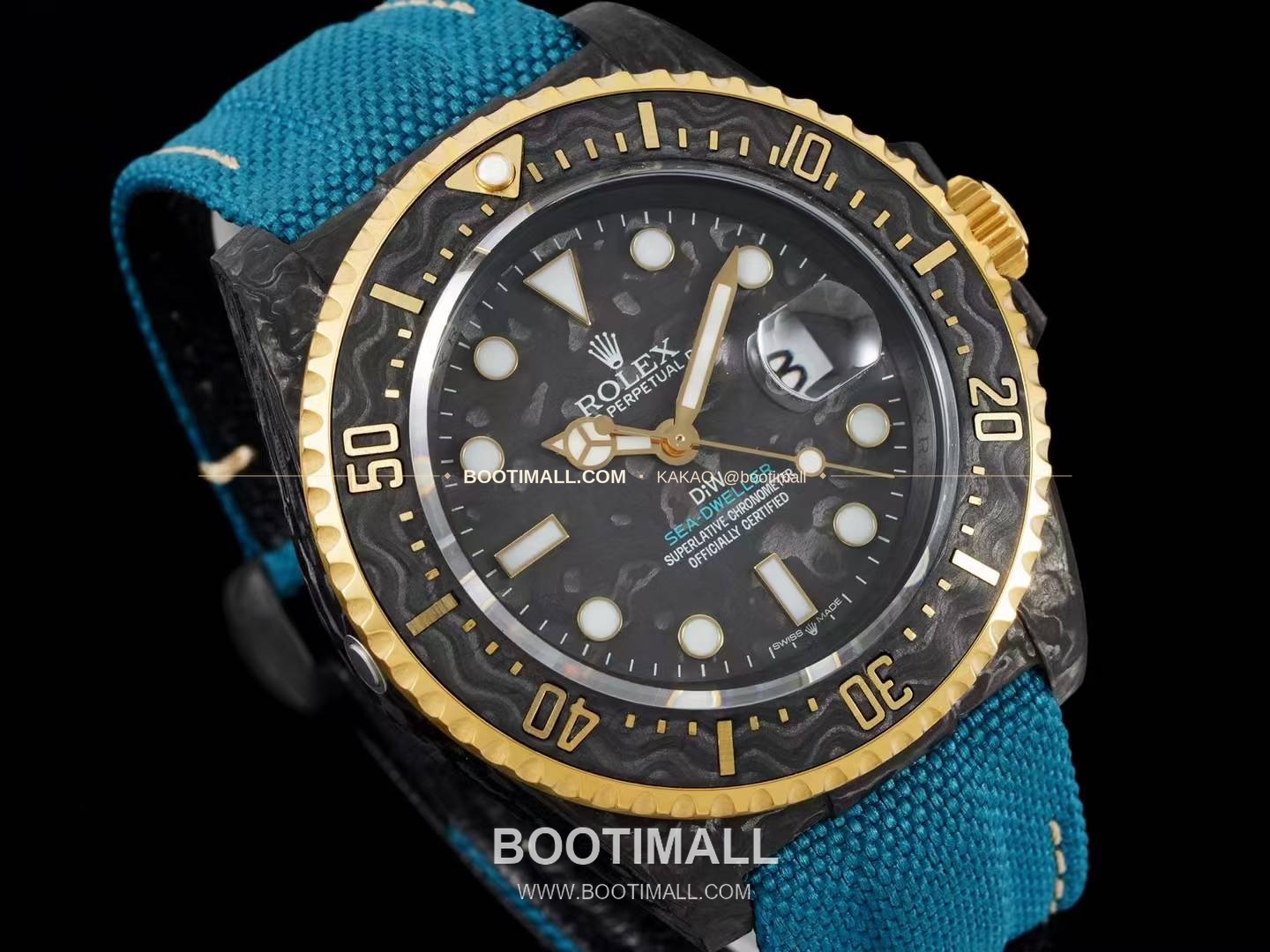 롤렉스 씨드웰러 DiW 카본파이버 블랙다이얼 오토매틱 Rolex Sea-Dweller DiW Carbon Fiber Black Dial Automatic 43mm 3