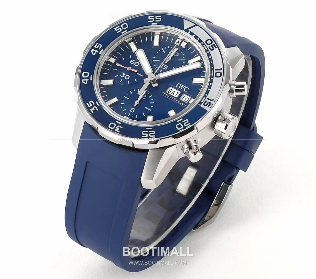 IWC 아쿠아타이머 크로노그래프 루미너스 베젤 블랙다이얼 오토매틱 IWC Aquatimer Chronograph Luminous Bezel Black Dial Automatic 44mm 2