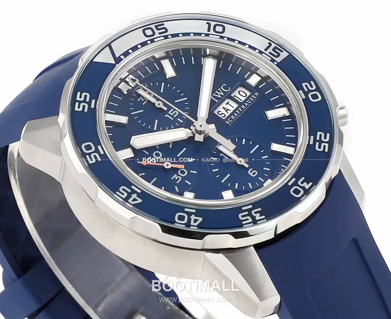 IWC 아쿠아타이머 크로노그래프 루미너스 베젤 블랙다이얼 오토매틱 IWC Aquatimer Chronograph Luminous Bezel Black Dial Automatic 44mm 3