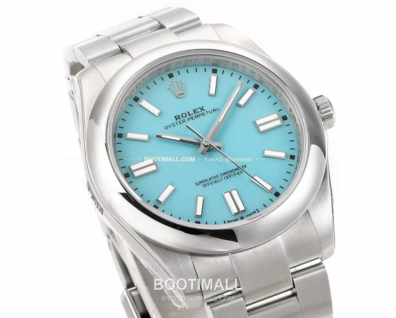 롤렉스 오이스터 퍼페츄얼 41 컬러 다이얼 오토매틱 Rolex Oyster Perpetual 41 Color Dial Automatic 41mm 3