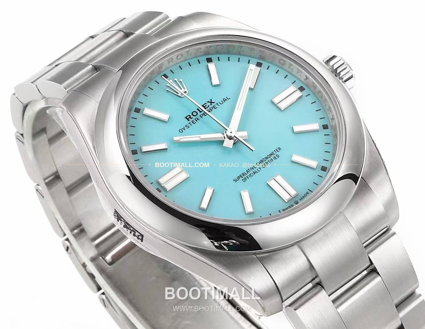 롤렉스 오이스터 퍼페츄얼 41 컬러 다이얼 오토매틱 Rolex Oyster Perpetual 41 Color Dial Automatic 41mm 6