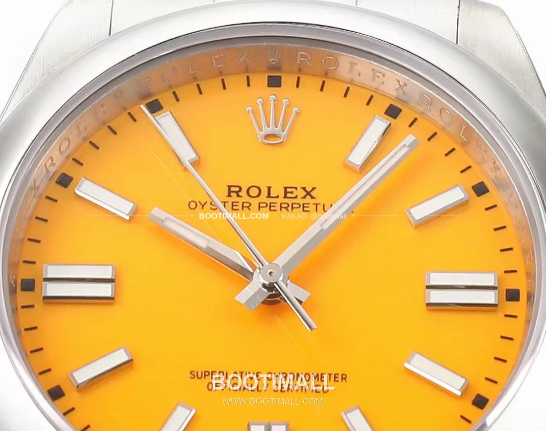 롤렉스 오이스터 퍼페츄얼 41 컬러 다이얼 오토매틱 Rolex Oyster Perpetual 41 Color Dial Automatic 41mm 4
