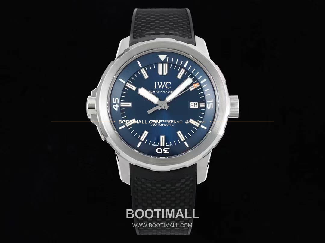 IWC 아쿠아타이머 쿠스토 스페셜 블루 다이얼 다이버 오토매틱 IWC Aquatimer Cousteau Special Edition Blue Dial Diver Automatic 44mm 1