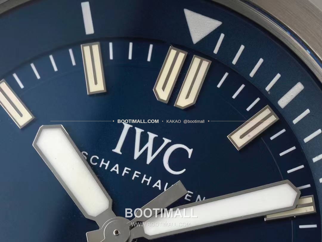 IWC 아쿠아타이머 쿠스토 스페셜 블루 다이얼 다이버 오토매틱 IWC Aquatimer Cousteau Special Edition Blue Dial Diver Automatic 44mm 3