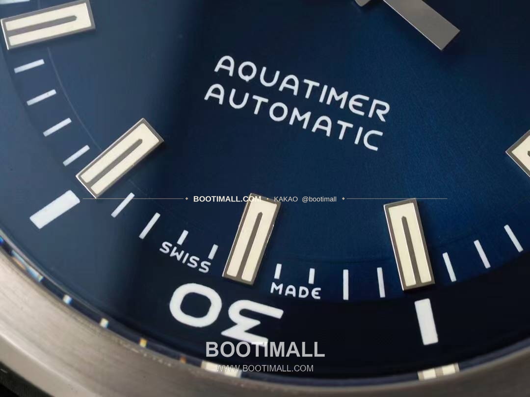 IWC 아쿠아타이머 쿠스토 스페셜 블루 다이얼 다이버 오토매틱 IWC Aquatimer Cousteau Special Edition Blue Dial Diver Automatic 44mm 4