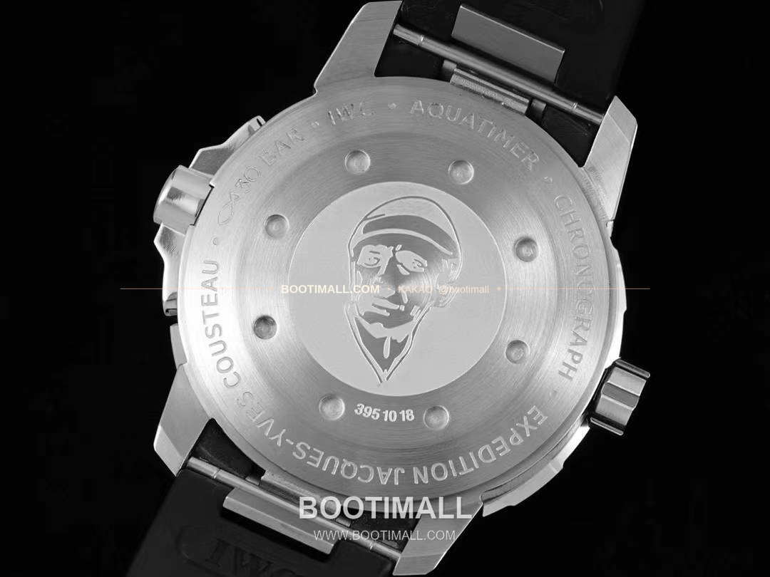 IWC 아쿠아타이머 쿠스토 스페셜 블루 다이얼 다이버 오토매틱 IWC Aquatimer Cousteau Special Edition Blue Dial Diver Automatic 44mm 8