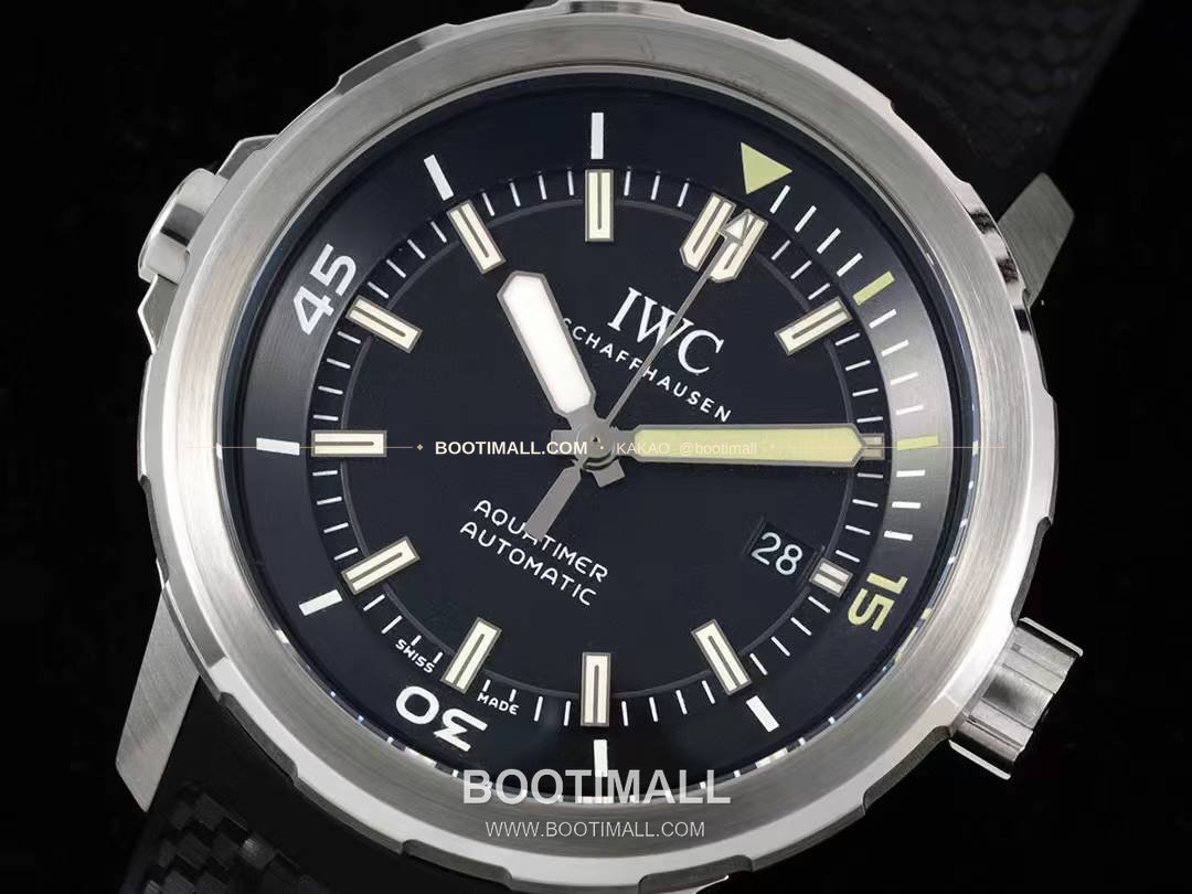 IWC 아쿠아타이머 쿠스토 스페셜 블루 다이얼 다이버 오토매틱 IWC Aquatimer Cousteau Special Edition Blue Dial Diver Automatic 44mm 2
