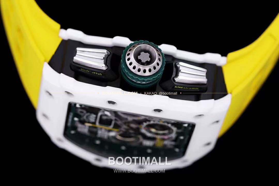 리차드밀 RM11-FM 플라이백 크로노그래프 카본 세라믹 스켈레톤 오토매틱 Richard Mille RM11-FM Flyback Chronograph Carbon Ceramic Skeleton Automatic 50mm 5