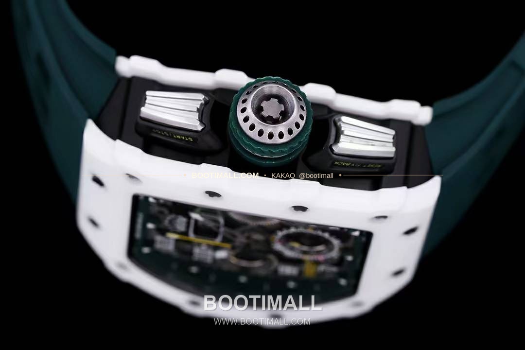 리차드밀 RM11-FM 플라이백 크로노그래프 카본 세라믹 스켈레톤 오토매틱 Richard Mille RM11-FM Flyback Chronograph Carbon Ceramic Skeleton Automatic 50mm 5