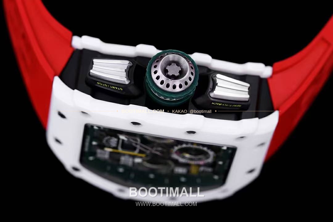 리차드밀 RM11-FM 플라이백 크로노그래프 카본 세라믹 스켈레톤 오토매틱 Richard Mille RM11-FM Flyback Chronograph Carbon Ceramic Skeleton Automatic 50mm 5