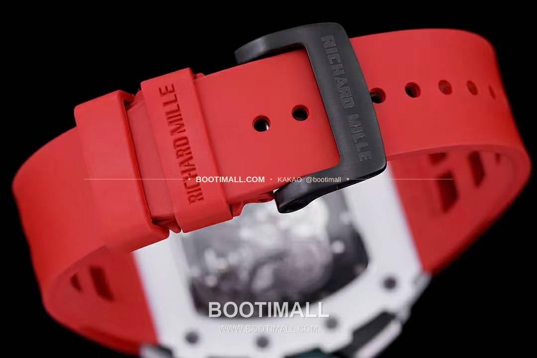 리차드밀 RM11-FM 플라이백 크로노그래프 카본 세라믹 스켈레톤 오토매틱 Richard Mille RM11-FM Flyback Chronograph Carbon Ceramic Skeleton Automatic 50mm 8