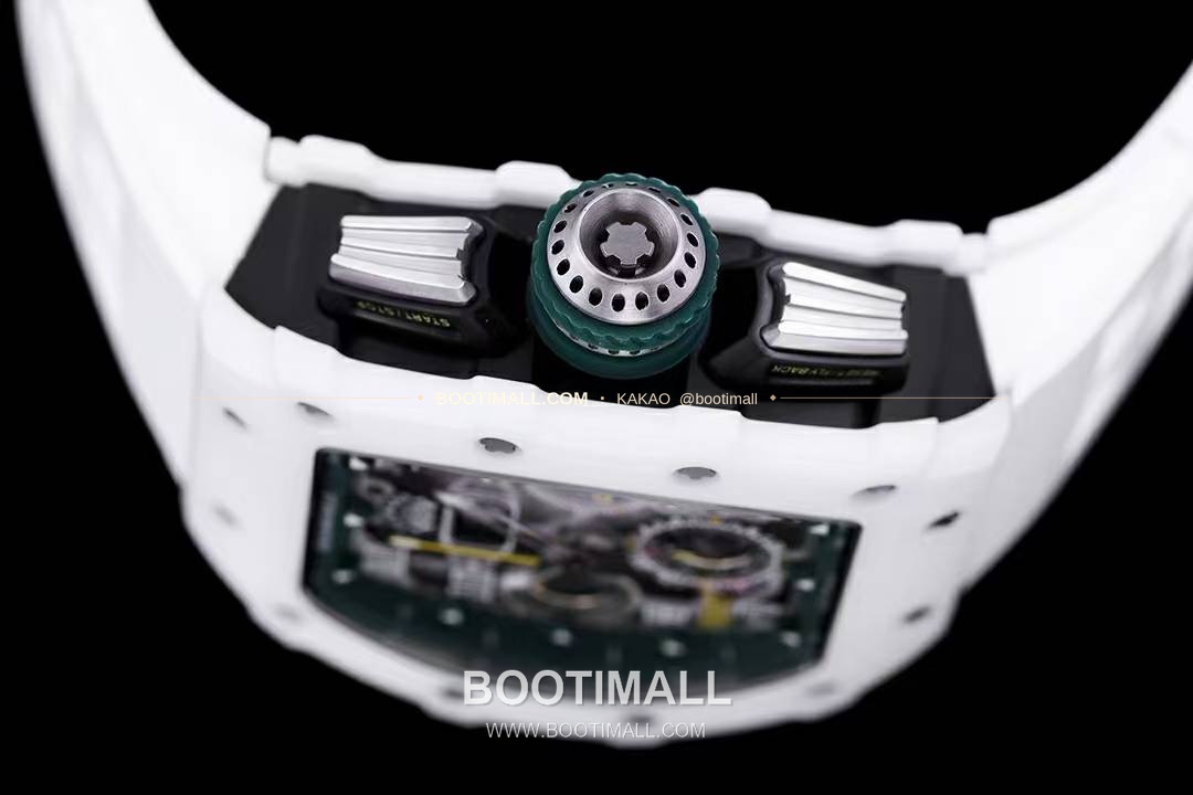 리차드밀 RM11-FM 플라이백 크로노그래프 카본 세라믹 스켈레톤 오토매틱 Richard Mille RM11-FM Flyback Chronograph Carbon Ceramic Skeleton Automatic 50mm 5