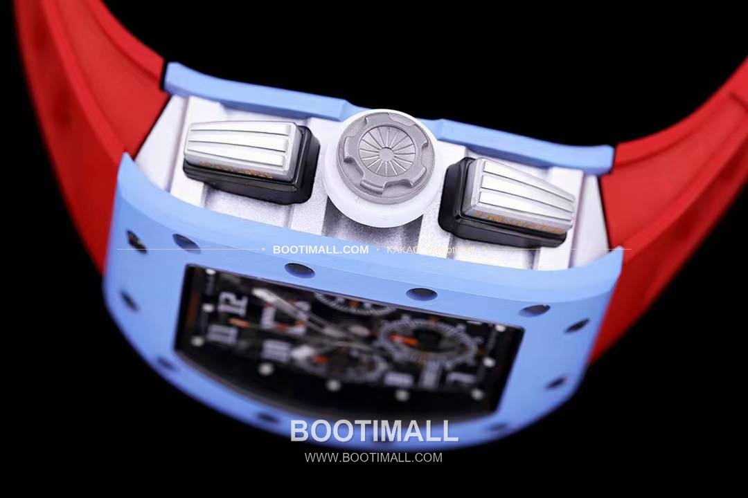 리차드밀 RM11-FM 플라이백 크로노그래프 카본 세라믹 스켈레톤 오토매틱 Richard Mille RM11-FM Flyback Chronograph Carbon Ceramic Skeleton Automatic 50mm 5