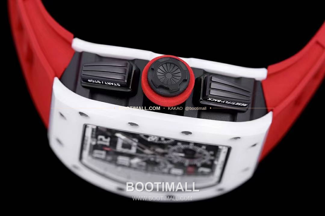 리차드밀 RM11-FM 플라이백 크로노그래프 카본 세라믹 스켈레톤 오토매틱 Richard Mille RM11-FM Flyback Chronograph Carbon Ceramic Skeleton Automatic 50mm 5