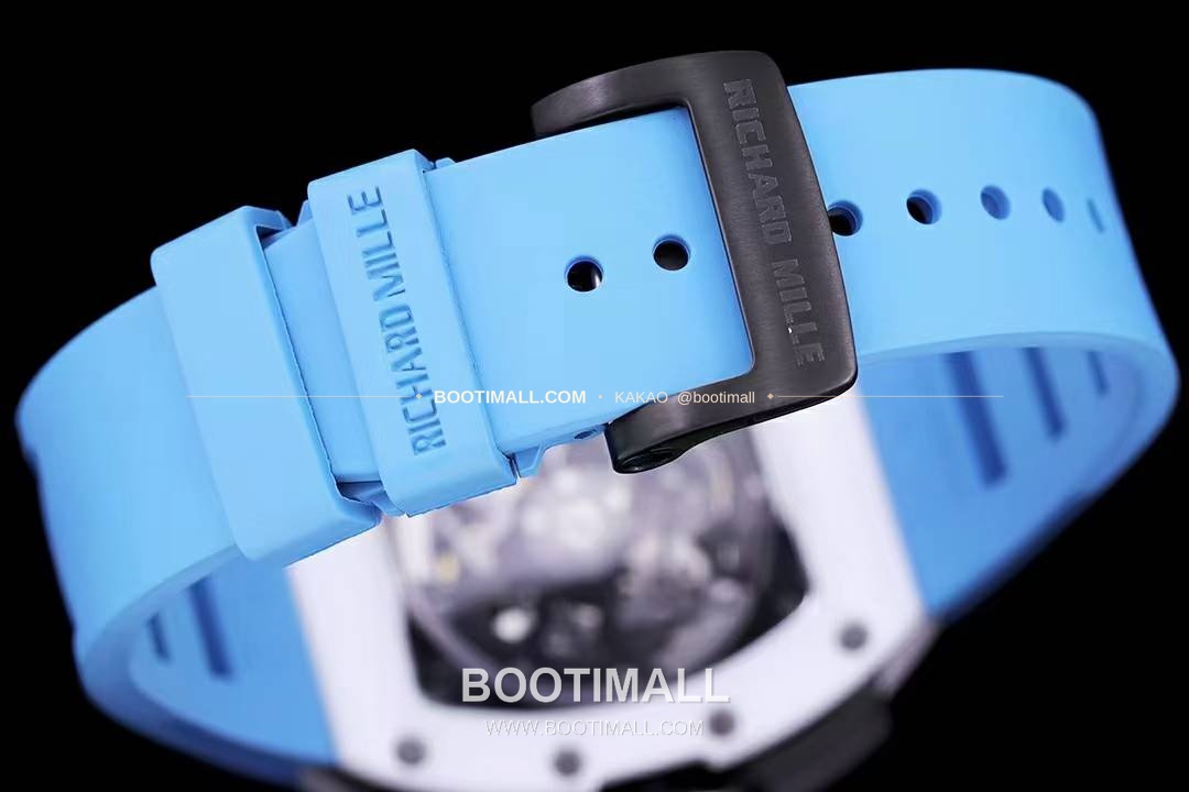 리차드밀 RM11-FM 플라이백 크로노그래프 카본 세라믹 스켈레톤 오토매틱 Richard Mille RM11-FM Flyback Chronograph Carbon Ceramic Skeleton Automatic 50mm 8