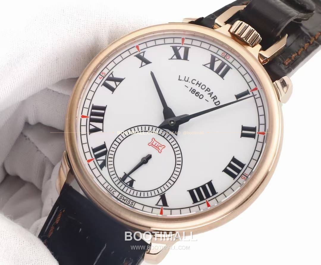 쇼파드 L.U.C 듀얼유즈 워치 & 포켓워치 컨버터블 오토매틱 Chopard L.U.C Convertible Wrist & Pocket Watch Automatic Ref.161923-1001 49.6mm 3