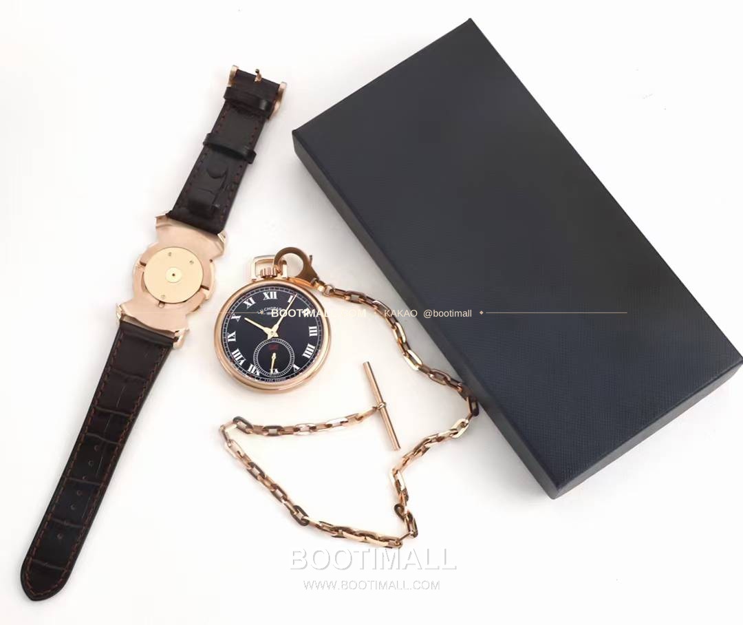 쇼파드 L.U.C 듀얼유즈 워치 & 포켓워치 컨버터블 오토매틱 Chopard L.U.C Convertible Wrist & Pocket Watch Automatic Ref.161923-1001 49.6mm 4