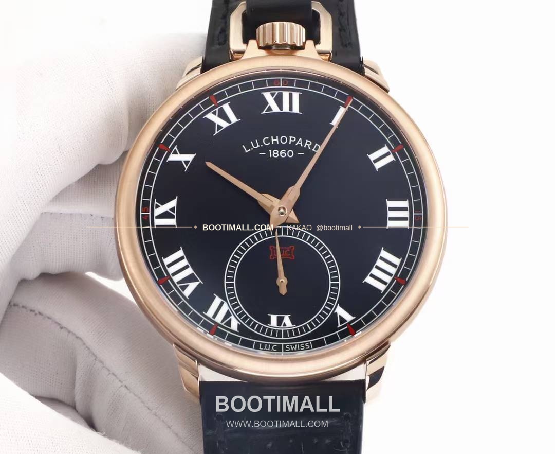 쇼파드 L.U.C 듀얼유즈 워치 & 포켓워치 컨버터블 오토매틱 Chopard L.U.C Convertible Wrist & Pocket Watch Automatic Ref.161923-1001 49.6mm 5