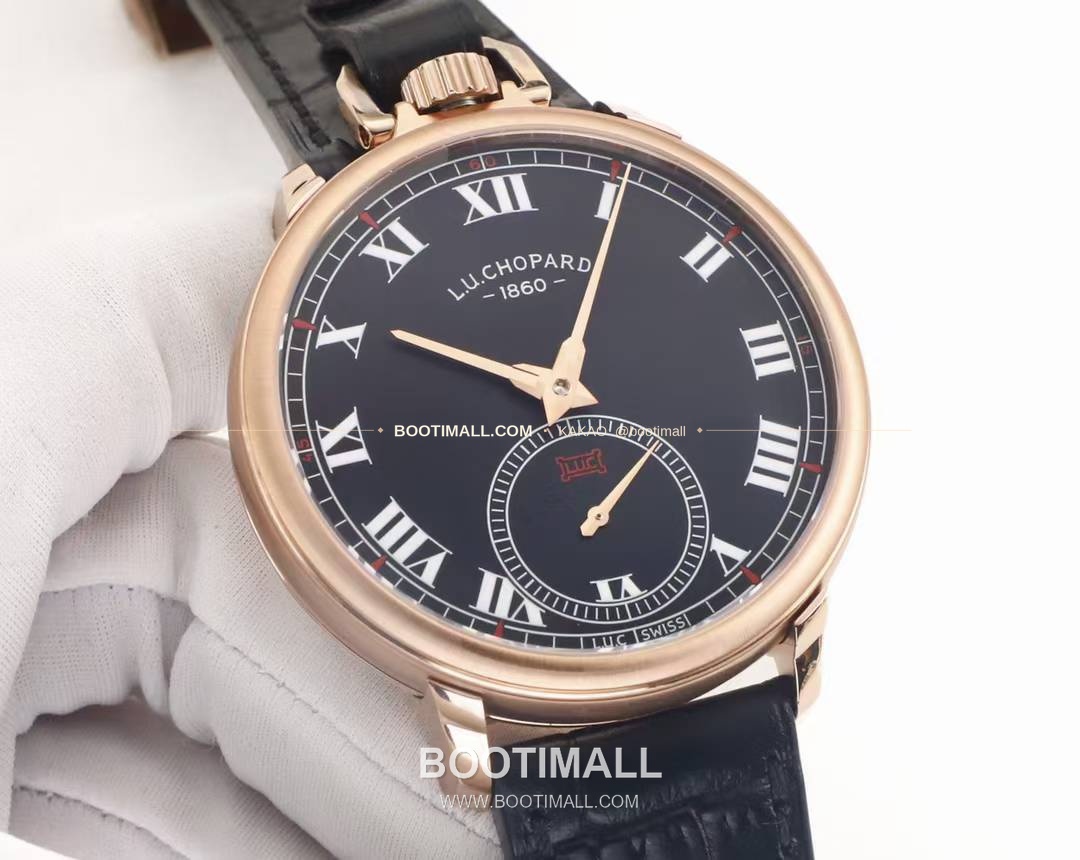 쇼파드 L.U.C 듀얼유즈 워치 & 포켓워치 컨버터블 오토매틱 Chopard L.U.C Convertible Wrist & Pocket Watch Automatic Ref.161923-1001 49.6mm 6