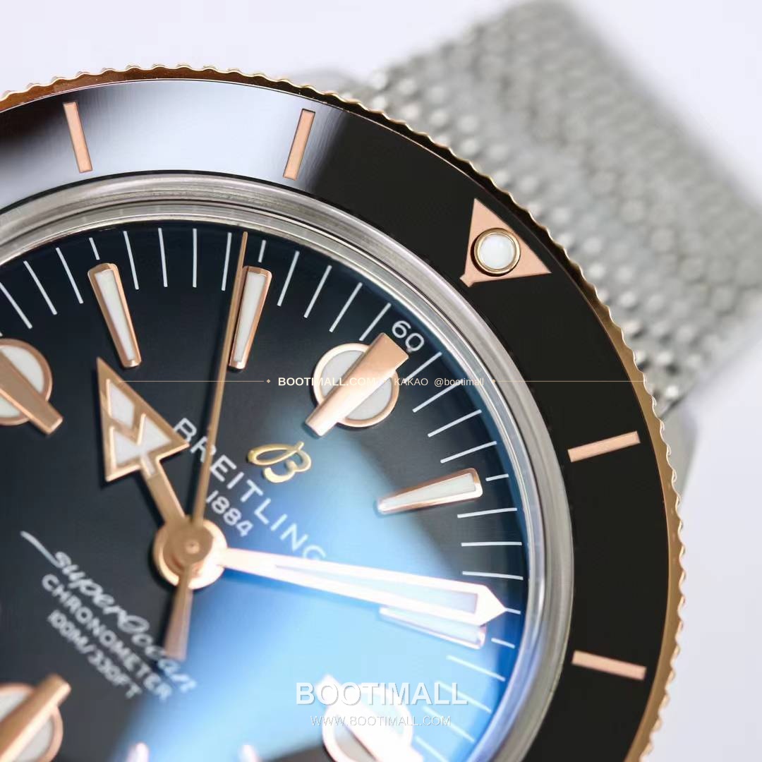 브라이틀링 슈퍼오션 헤리티지 57 빈티지 다이버 블랙다이얼 오토매틱 Breitling Superocean Heritage ’57 Vintage Diver Black Dial Automatic 42mm 4