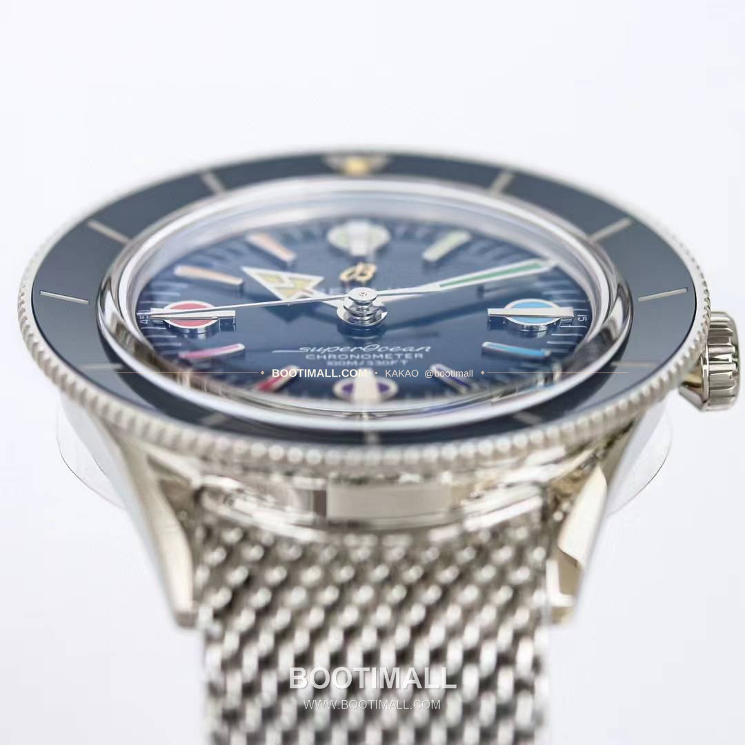 브라이틀링 슈퍼오션 헤리티지 57 빈티지 다이버 블랙다이얼 오토매틱 Breitling Superocean Heritage ’57 Vintage Diver Black Dial Automatic 42mm 6