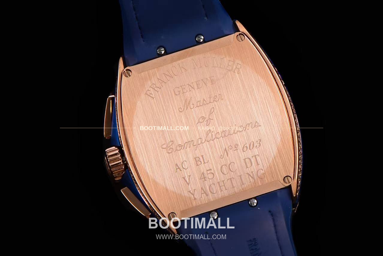 프랭크뮬러 뱅가드 요팅 V45 블루 다이얼 크로노그래프 오토매틱 Franck Muller Vanguard Yachting V45 Blue Dial Chronograph Automatic 44x54mm 8