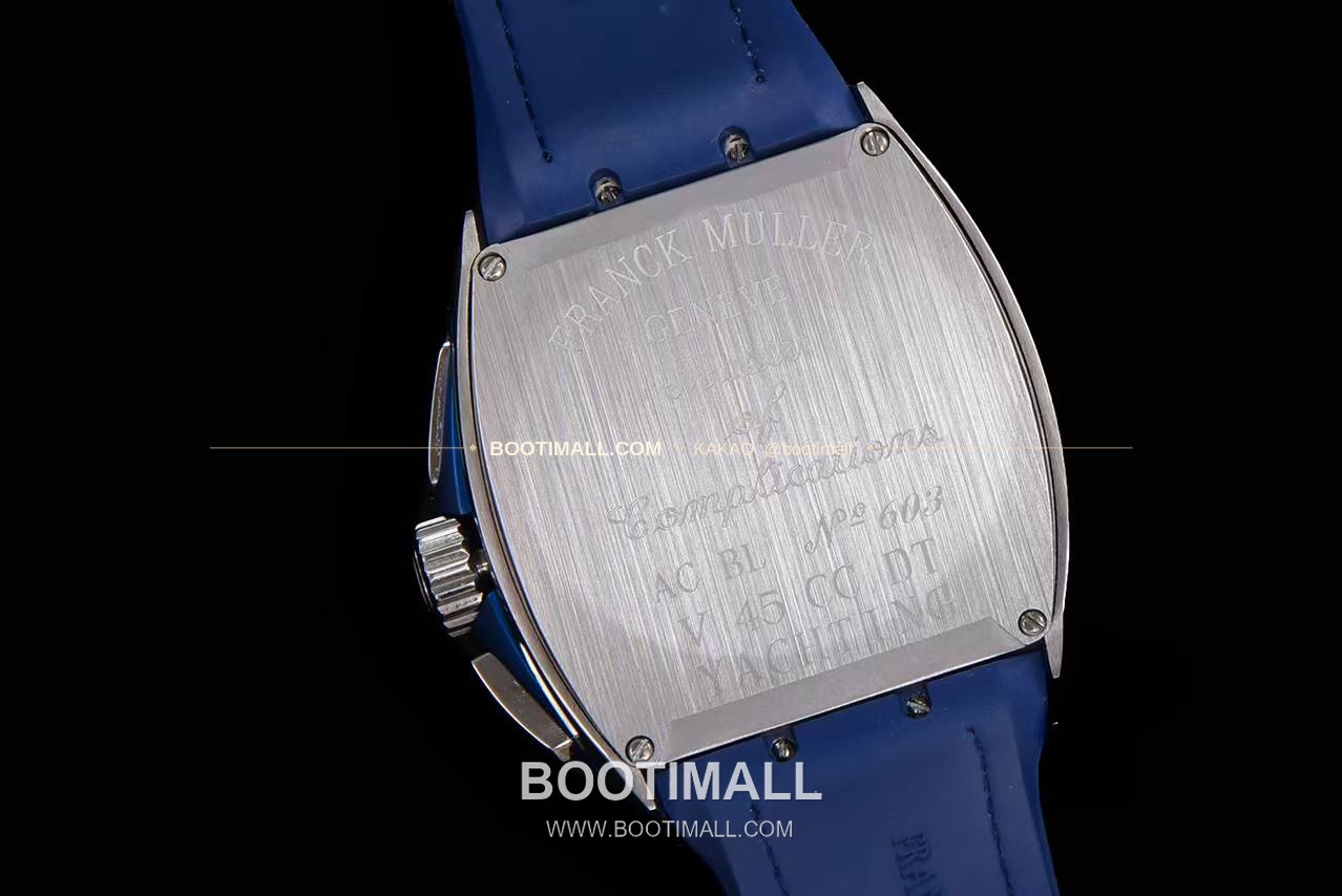 프랭크뮬러 뱅가드 요팅 V45 블루 다이얼 크로노그래프 오토매틱 Franck Muller Vanguard Yachting V45 Blue Dial Chronograph Automatic 44x54mm 8
