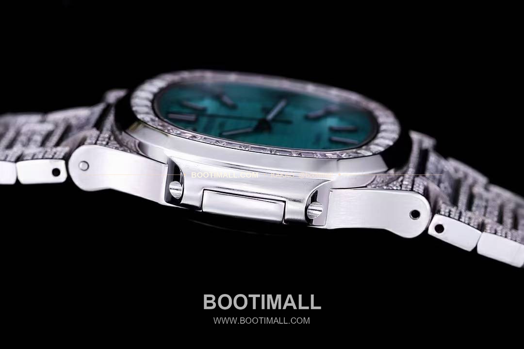 파텍필립 노틸러스 5711 풀다이아 파베 다이얼 오토매틱 Patek Philippe Nautilus 5711 Full Diamond Pave Dial Automatic 40mm 7