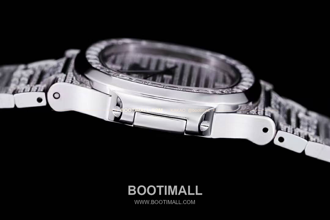 파텍필립 노틸러스 5711 풀다이아 파베 다이얼 오토매틱 Patek Philippe Nautilus 5711 Full Diamond Pave Dial Automatic 40mm 7