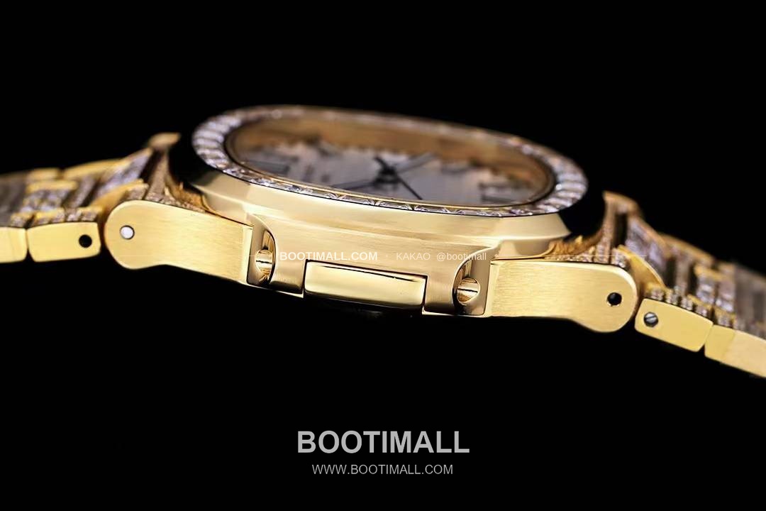 파텍필립 노틸러스 5711 풀다이아 파베 다이얼 오토매틱 Patek Philippe Nautilus 5711 Full Diamond Pave Dial Automatic 40mm 7