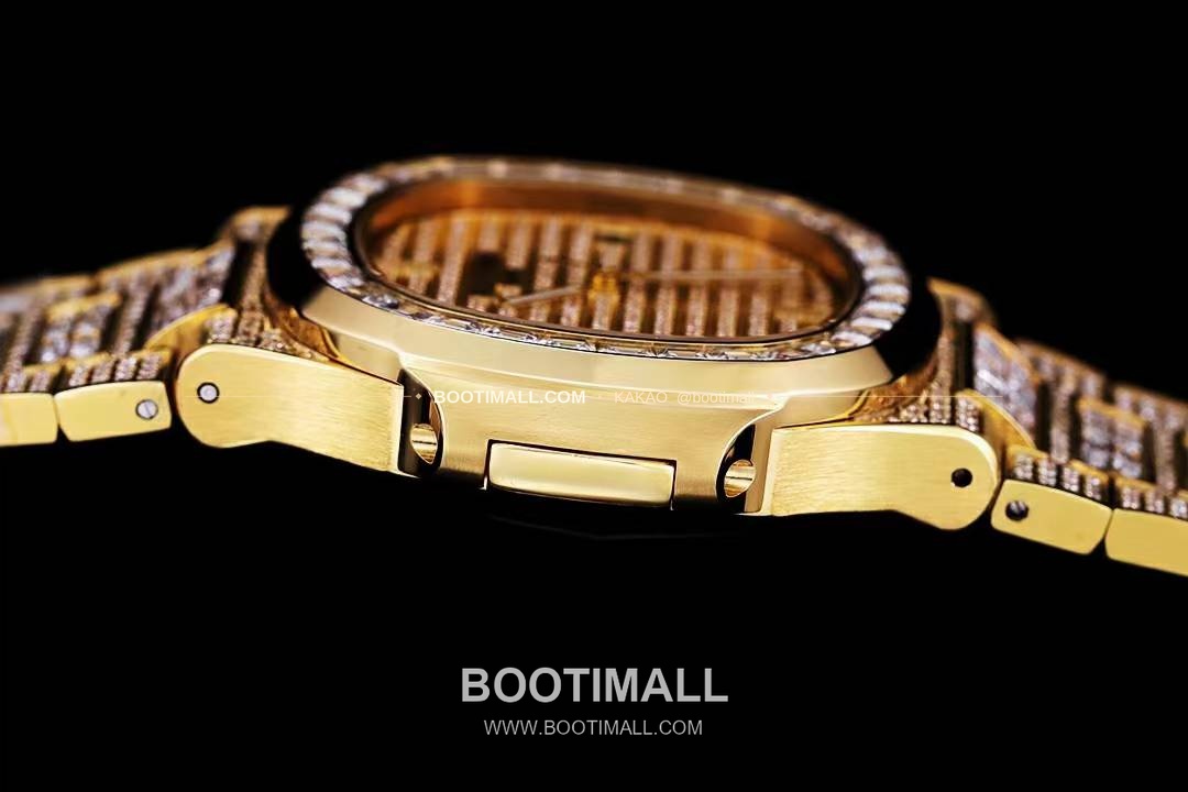 파텍필립 노틸러스 5711 풀다이아 파베 다이얼 오토매틱 Patek Philippe Nautilus 5711 Full Diamond Pave Dial Automatic 40mm 7