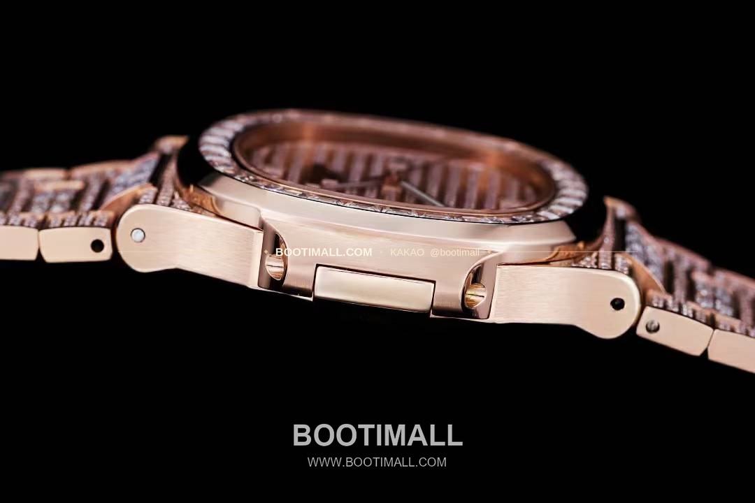 파텍필립 노틸러스 5711 풀다이아 파베 다이얼 오토매틱 Patek Philippe Nautilus 5711 Full Diamond Pave Dial Automatic 40mm 7