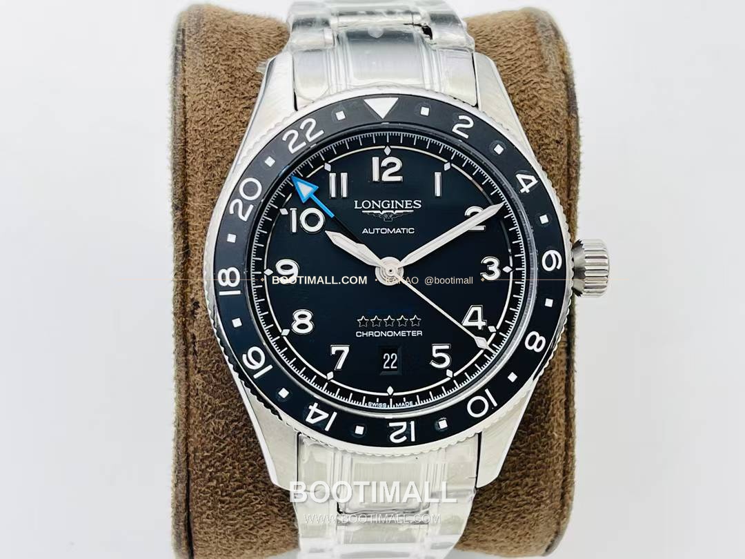 론진 스피릿 Zulu Time GMT 세라믹 베젤 블랙다이얼 오토매틱 Longines Spirit Zulu Time GMT Ceramic Bezel Black Dial Automatic 42mm 1