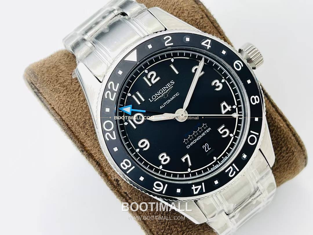 론진 스피릿 Zulu Time GMT 세라믹 베젤 블랙다이얼 오토매틱 Longines Spirit Zulu Time GMT Ceramic Bezel Black Dial Automatic 42mm 2