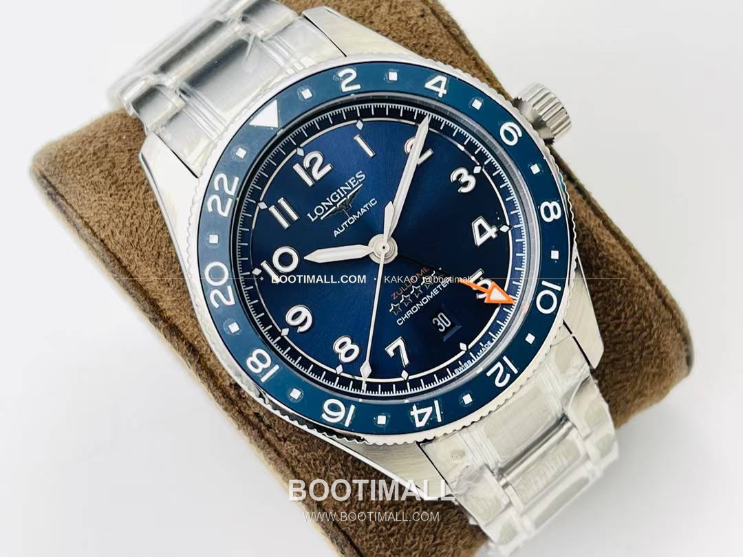 론진 스피릿 Zulu Time GMT 세라믹 베젤 블랙다이얼 오토매틱 Longines Spirit Zulu Time GMT Ceramic Bezel Black Dial Automatic 42mm 2