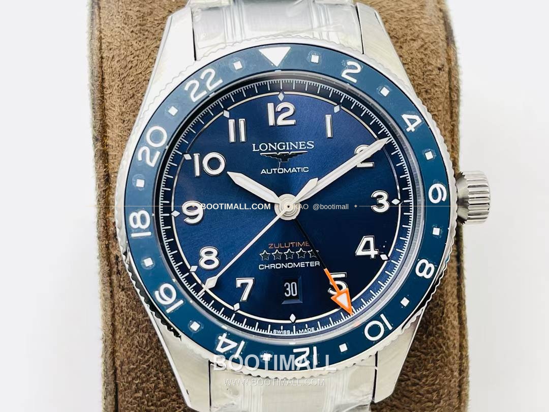 론진 스피릿 Zulu Time GMT 세라믹 베젤 블랙다이얼 오토매틱 Longines Spirit Zulu Time GMT Ceramic Bezel Black Dial Automatic 42mm 4