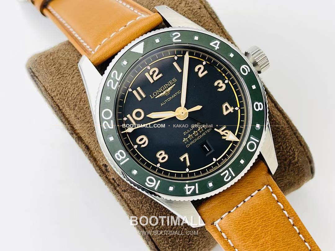 론진 스피릿 Zulu Time GMT 세라믹 베젤 블랙다이얼 오토매틱 Longines Spirit Zulu Time GMT Ceramic Bezel Black Dial Automatic 42mm 2