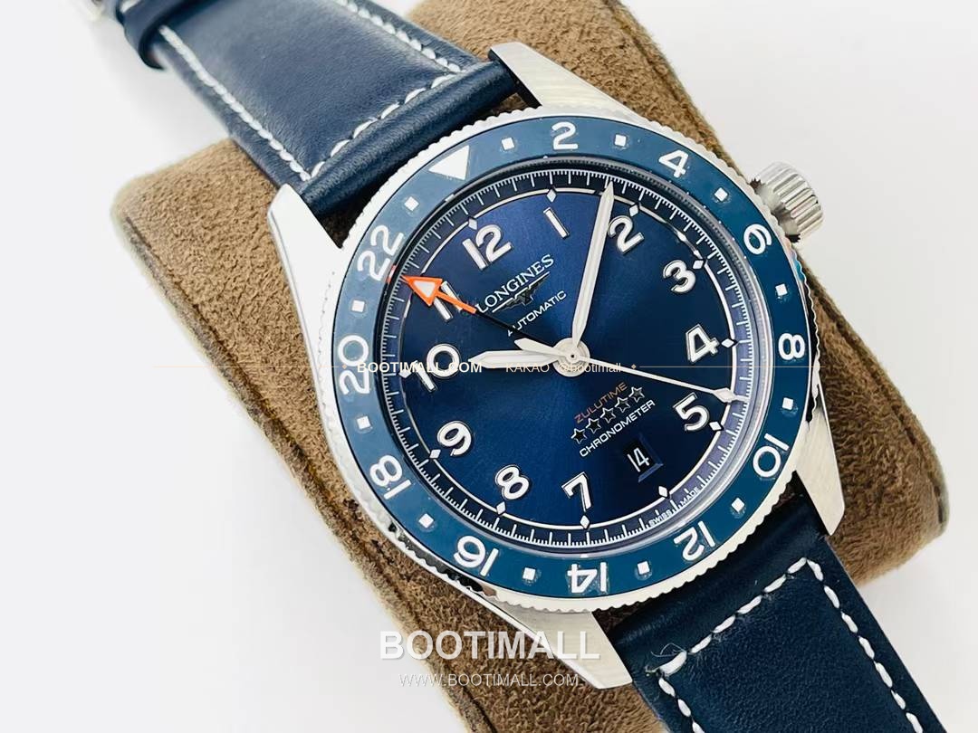 론진 스피릿 Zulu Time GMT 세라믹 베젤 블랙다이얼 오토매틱 Longines Spirit Zulu Time GMT Ceramic Bezel Black Dial Automatic 42mm 2