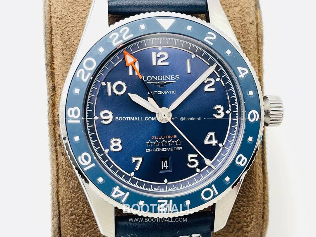 론진 스피릿 Zulu Time GMT 세라믹 베젤 블랙다이얼 오토매틱 Longines Spirit Zulu Time GMT Ceramic Bezel Black Dial Automatic 42mm 4