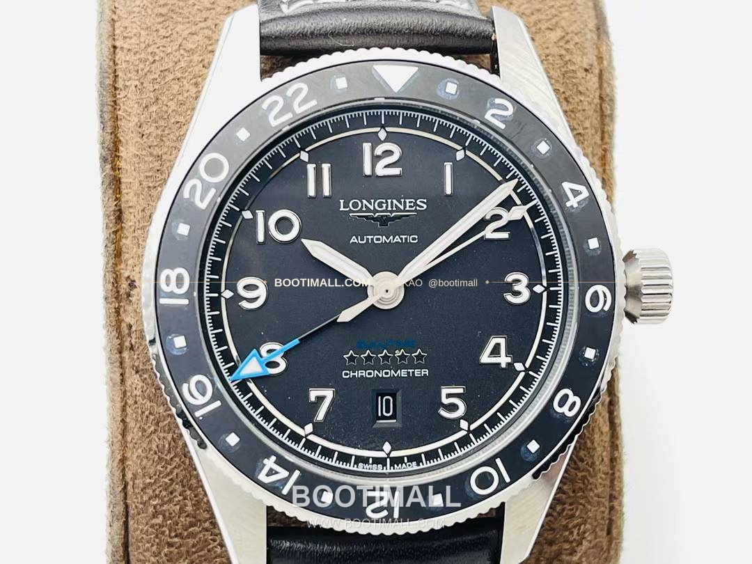 론진 스피릿 Zulu Time GMT 세라믹 베젤 블랙다이얼 오토매틱 Longines Spirit Zulu Time GMT Ceramic Bezel Black Dial Automatic 42mm 4