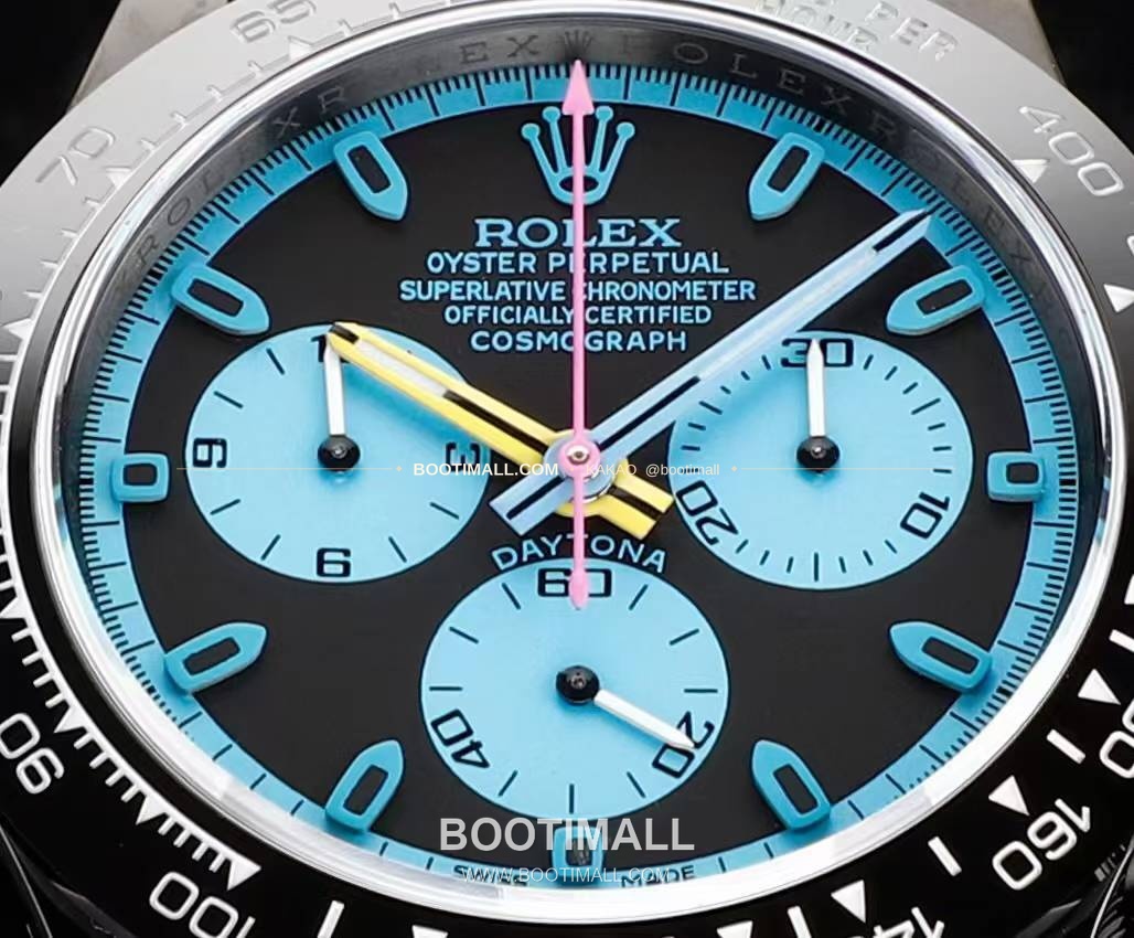 롤렉스 데이토나 올블랙 스틸 크로노그래프 오토매틱 Rolex Daytona Black Steel Chronograph Automatic 40mm 6