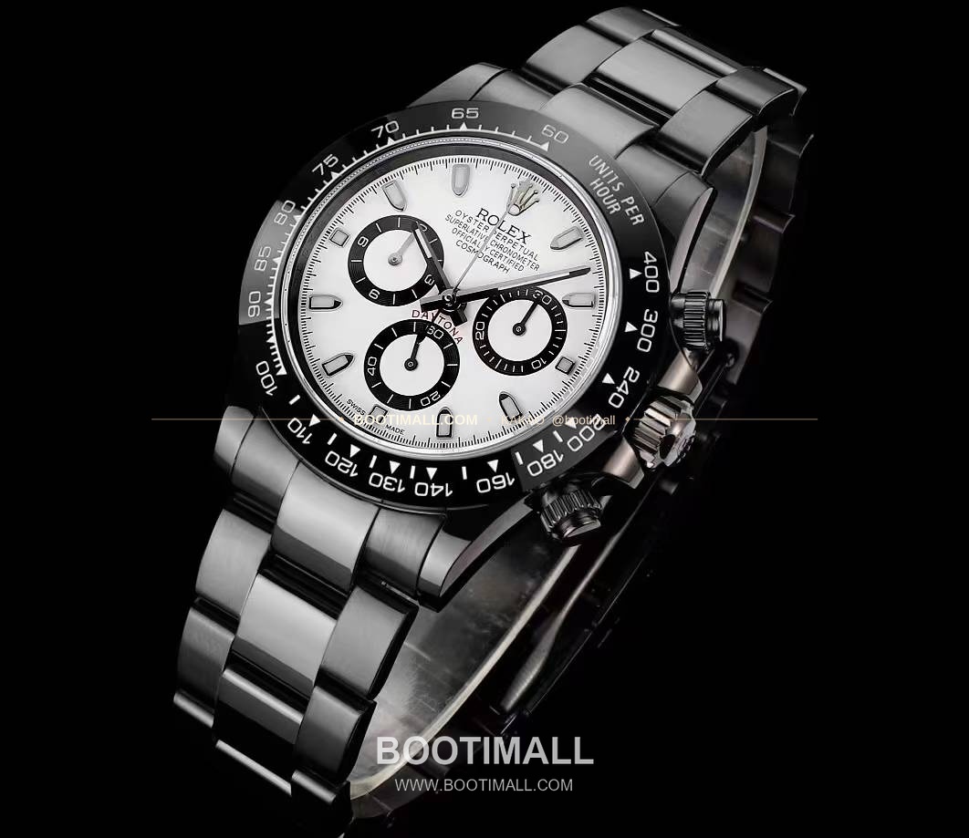 롤렉스 데이토나 올블랙 스틸 크로노그래프 오토매틱 Rolex Daytona Black Steel Chronograph Automatic 40mm 2