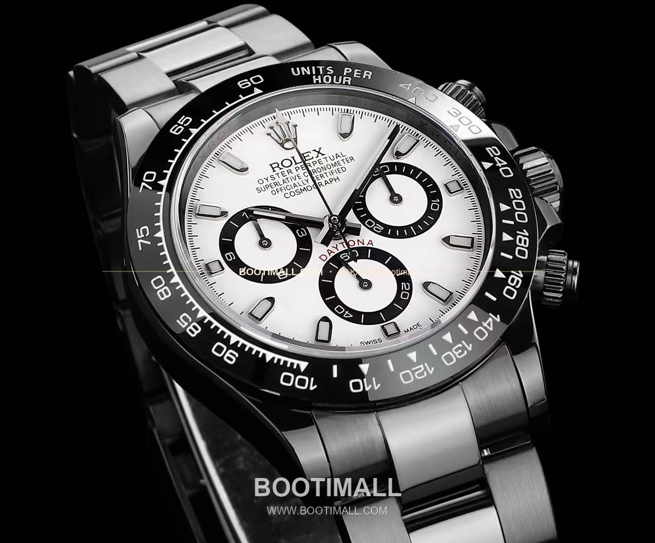 롤렉스 데이토나 올블랙 스틸 크로노그래프 오토매틱 Rolex Daytona Black Steel Chronograph Automatic 40mm 4