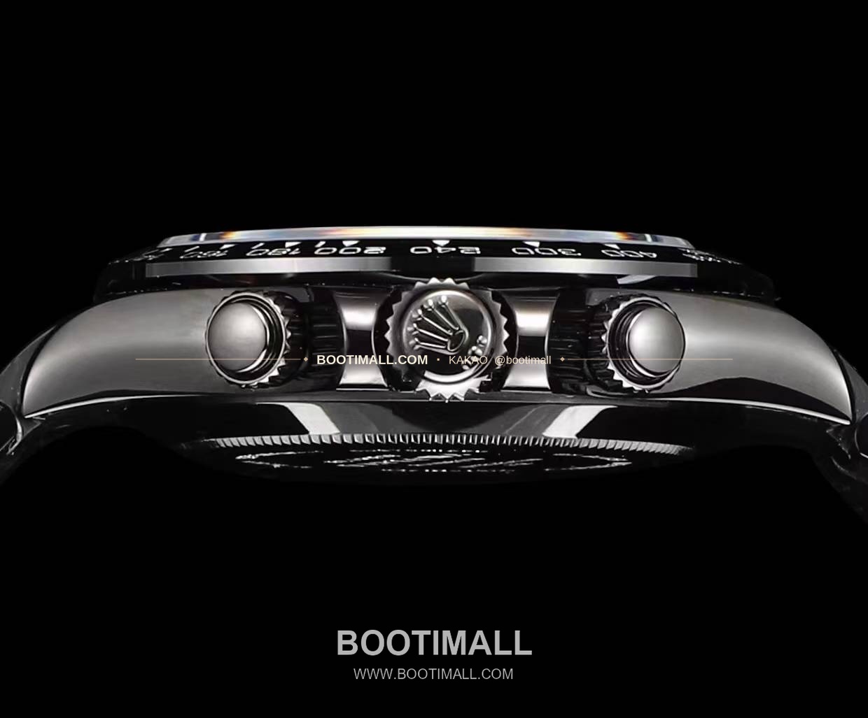 롤렉스 데이토나 올블랙 스틸 크로노그래프 오토매틱 Rolex Daytona Black Steel Chronograph Automatic 40mm 7