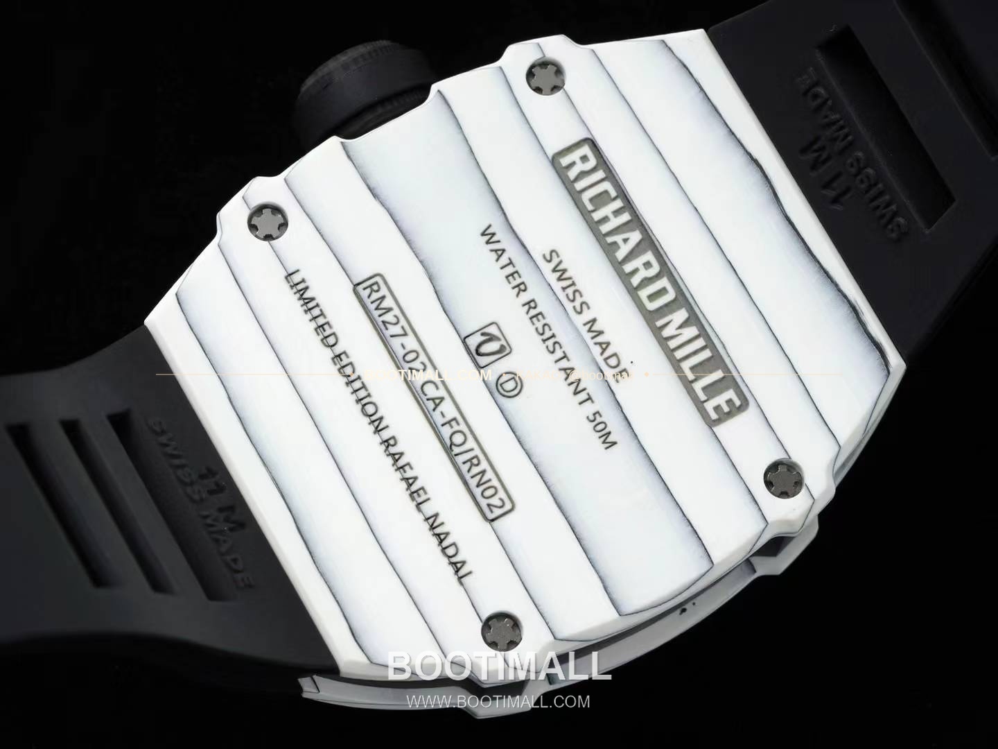 리차드밀 RM27-02 나달 플로팅 투르비용 카본 쿼츠 파이버 스켈레톤 오토매틱 Richard Mille RM27-02 Nadal Floating Tourbillon Carbon Quartz TPT Skeleton Automatic 8