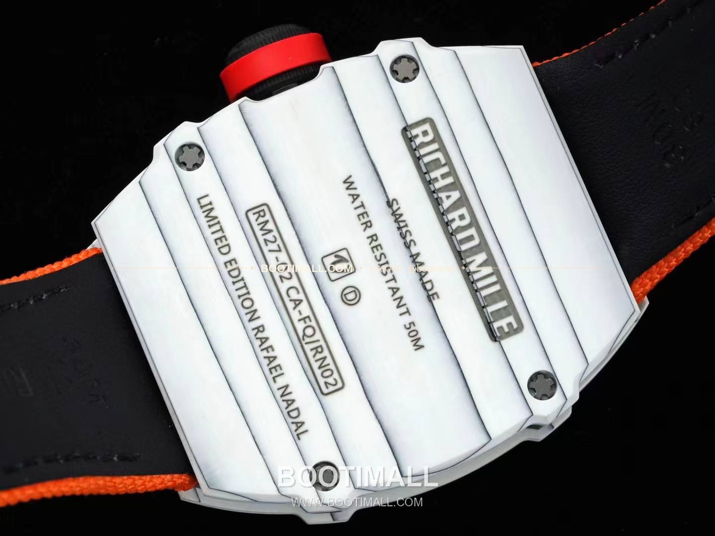 리차드밀 RM27-02 나달 플로팅 투르비용 카본 쿼츠 파이버 스켈레톤 오토매틱 Richard Mille RM27-02 Nadal Floating Tourbillon Carbon Quartz TPT Skeleton Automatic 8