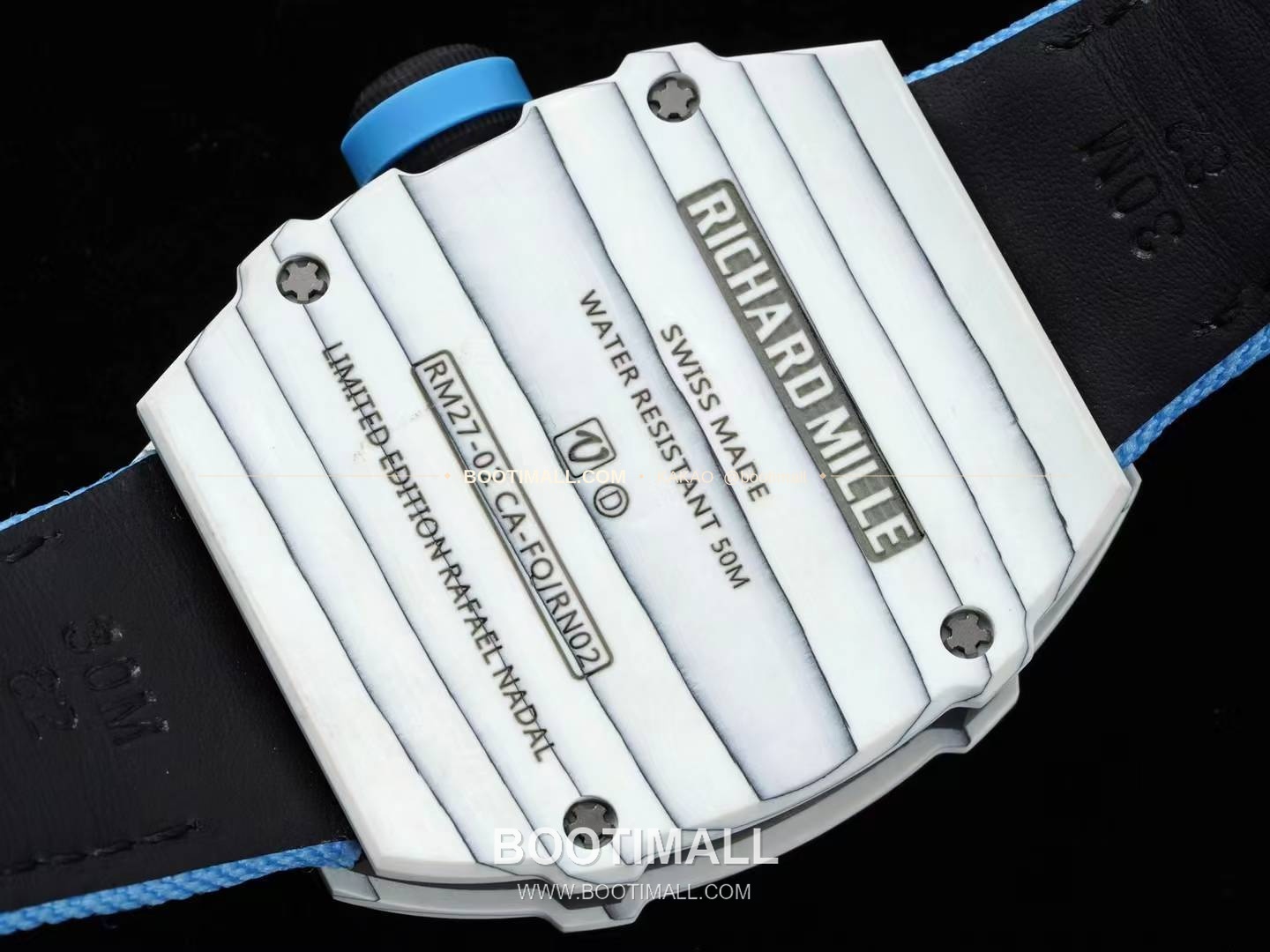 리차드밀 RM27-02 나달 플로팅 투르비용 카본 쿼츠 파이버 스켈레톤 오토매틱 Richard Mille RM27-02 Nadal Floating Tourbillon Carbon Quartz TPT Skeleton Automatic 8