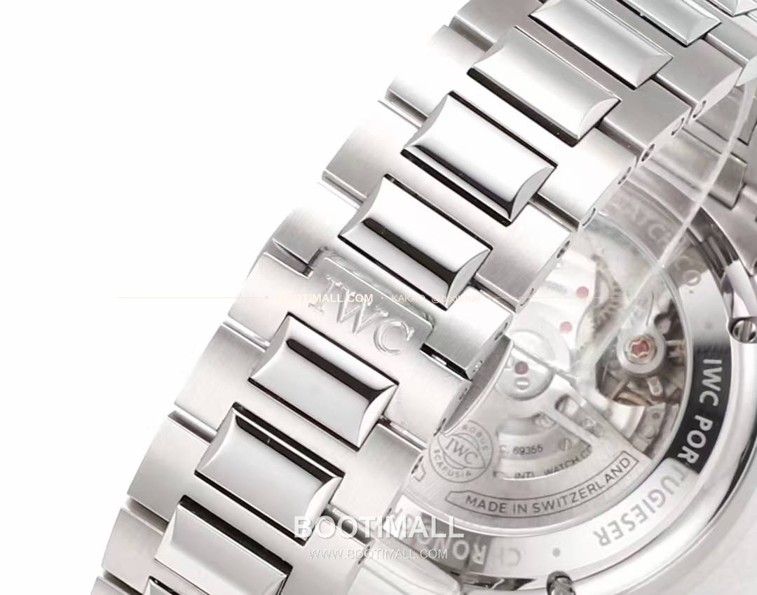 IWC 포르투기저 크로노그래프 스틸 브레이슬릿 오토매틱 IWC Portugieser Chronograph Steel Bracelet Automatic 41mm 7