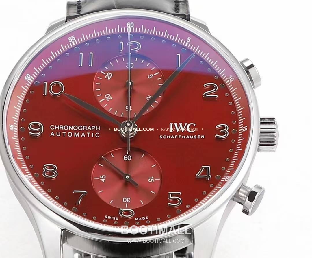 IWC 포르투기저 크로노그래프 스틸 브레이슬릿 오토매틱 IWC Portugieser Chronograph Steel Bracelet Automatic 41mm 6